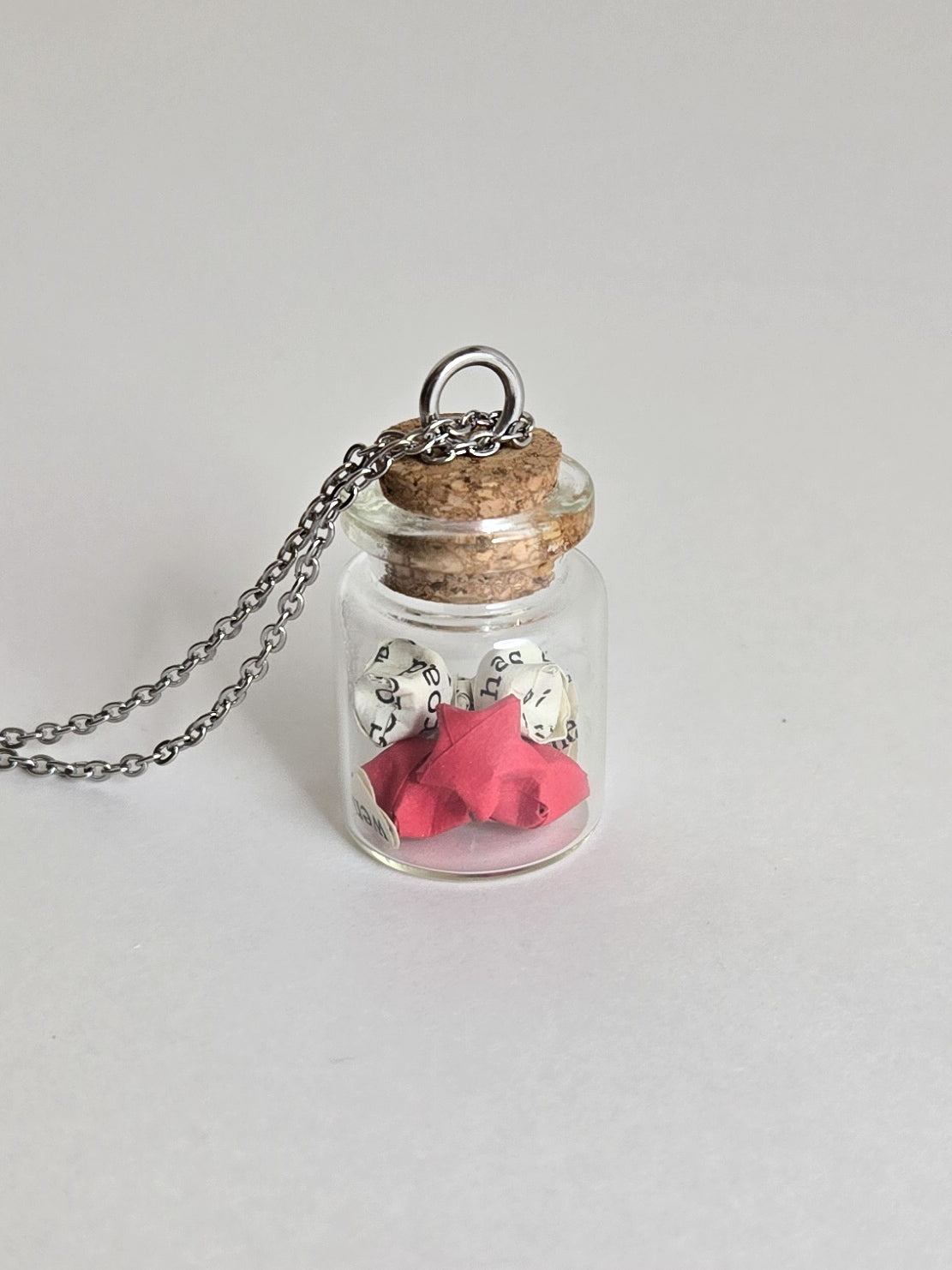 Wish Jar Bookish Necklace - Stars