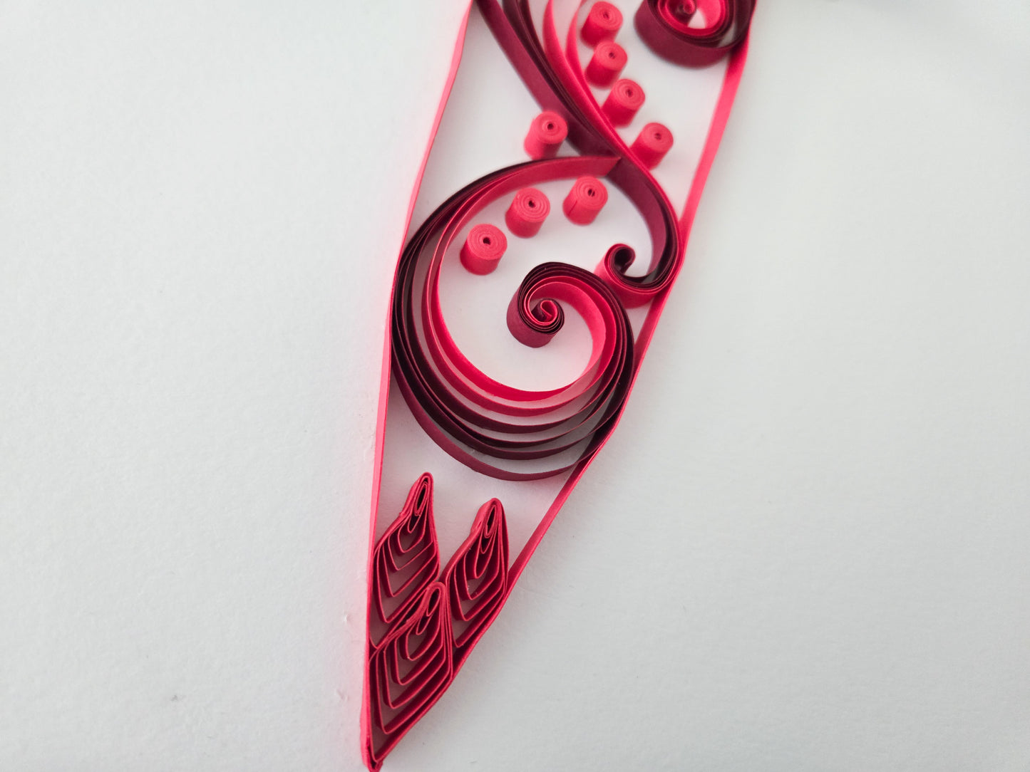 Large Framed Paper Flower Art - Poppy's Dagger Design
