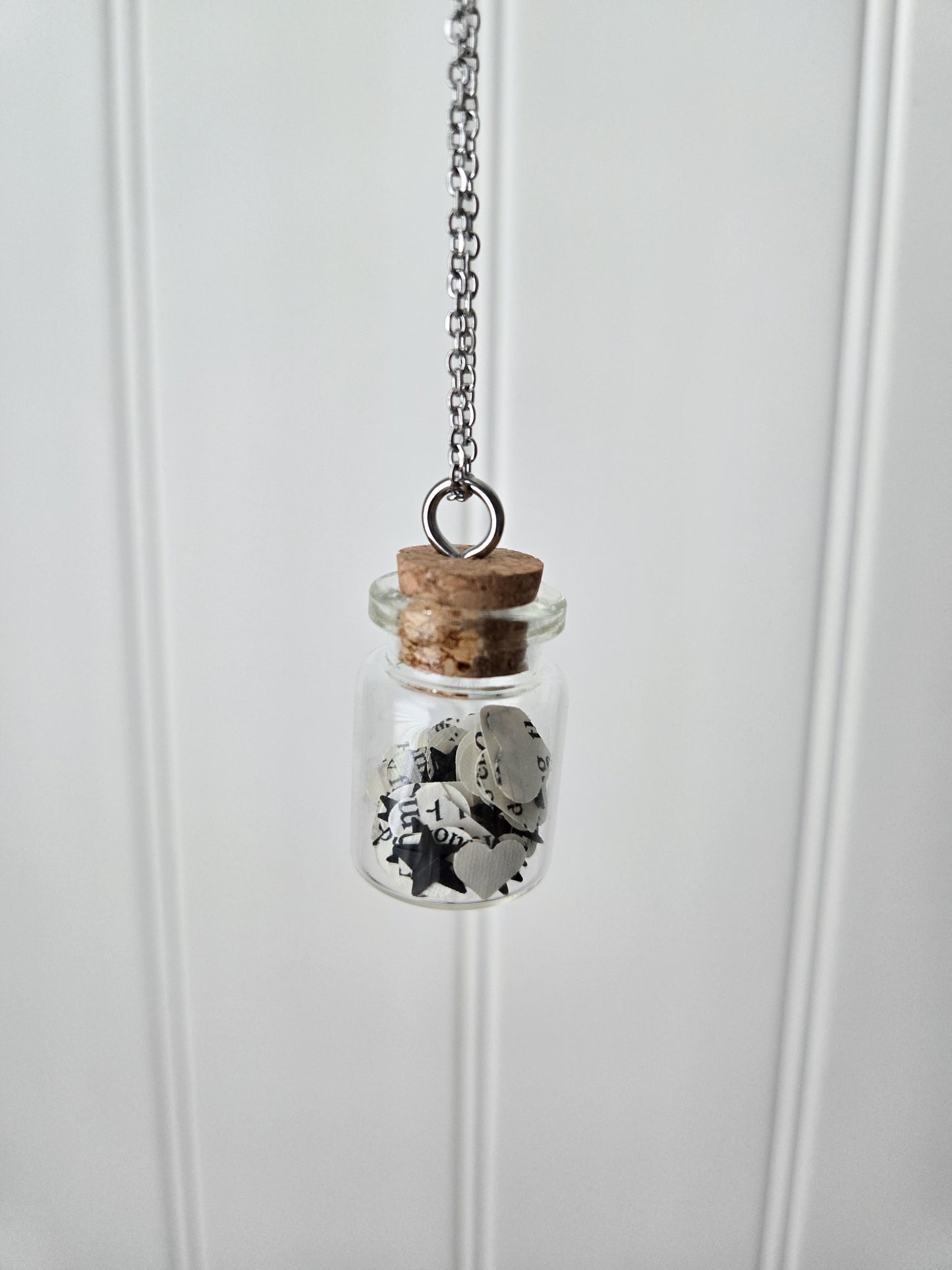 Wish Jar Bookish Necklace - Stars