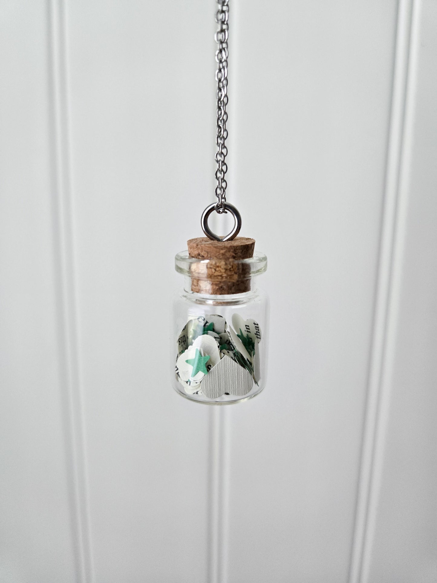 Wish Jar Bookish Necklace - Stars