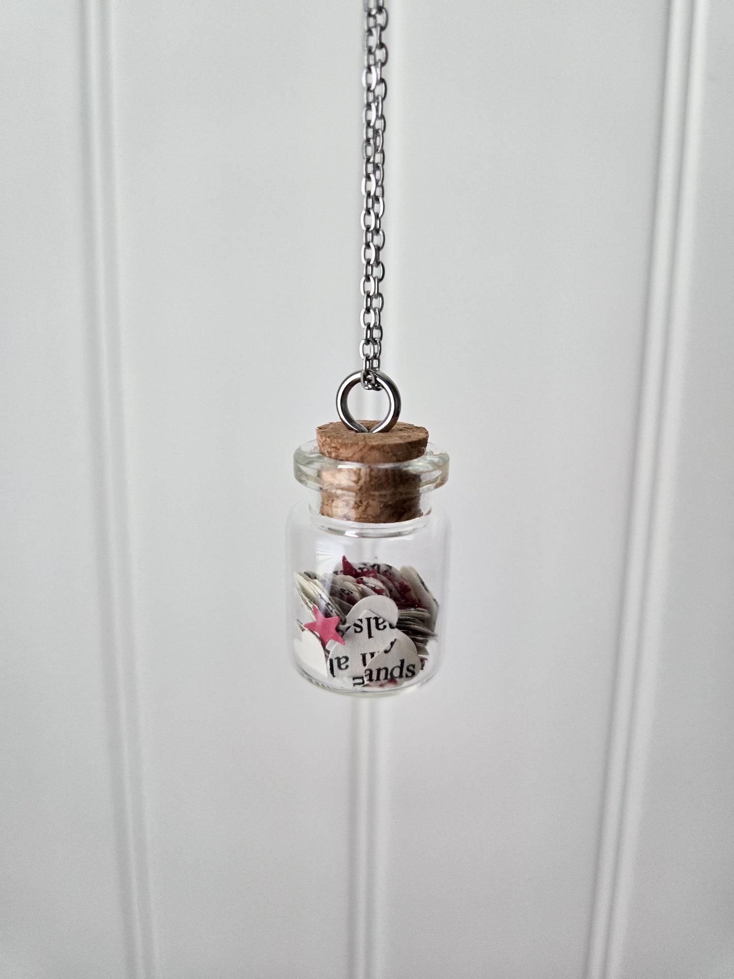 Wish Jar Bookish Necklace - Stars