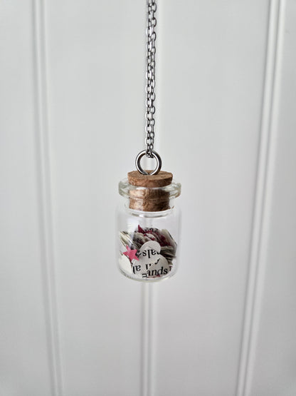 Wish Jar Bookish Necklace - Stars