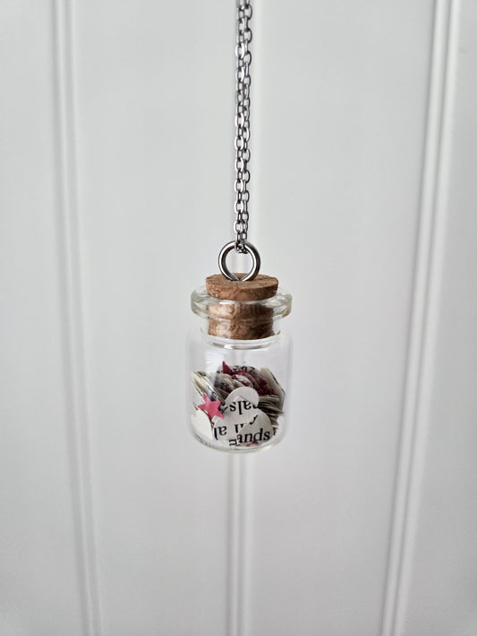 Wish Jar Bookish Necklace - Stars