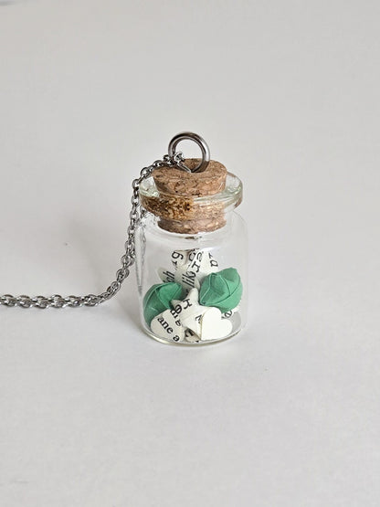 Wish Jar Bookish Necklace - Stars