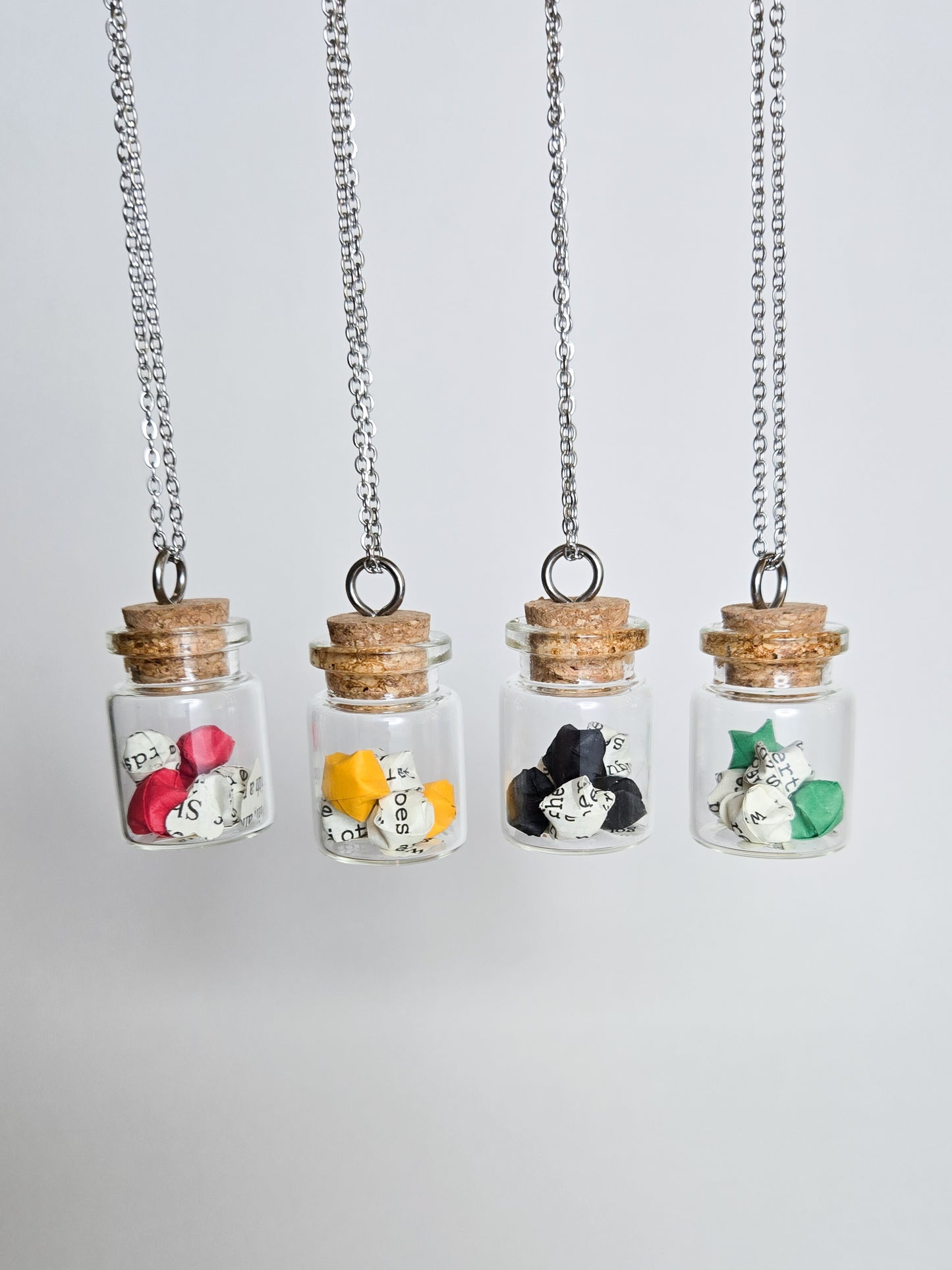 Wish Jar Bookish Necklace - Stars